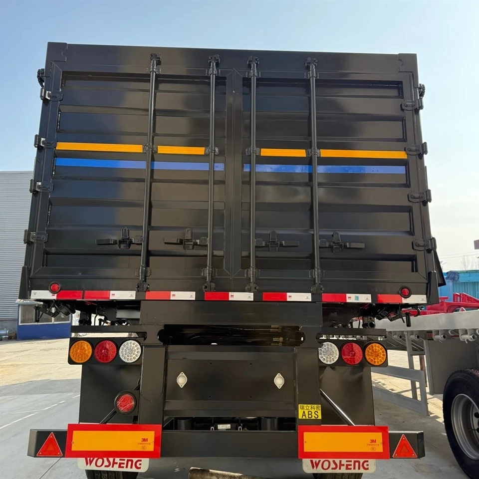 Side Tipping Semi Trailer factory